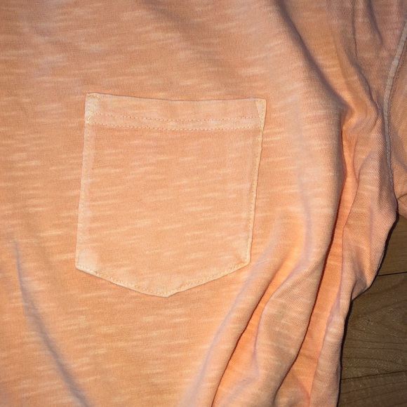 Old Navy Peach Colored Relaxed Fit Tee Shirt Dress Brand New with Tags S⦠- Picture 4 of 11